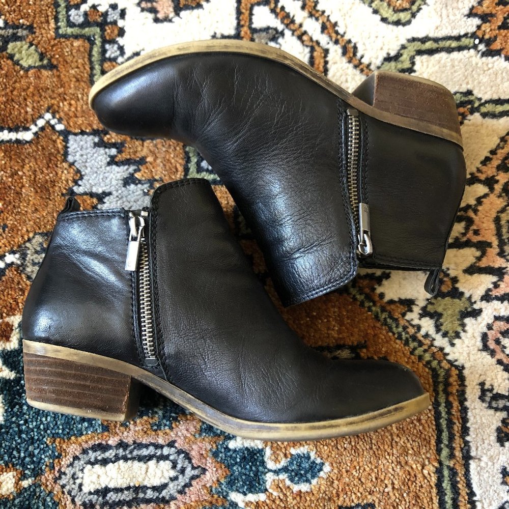 Lucky Brand Basel Leather Booties